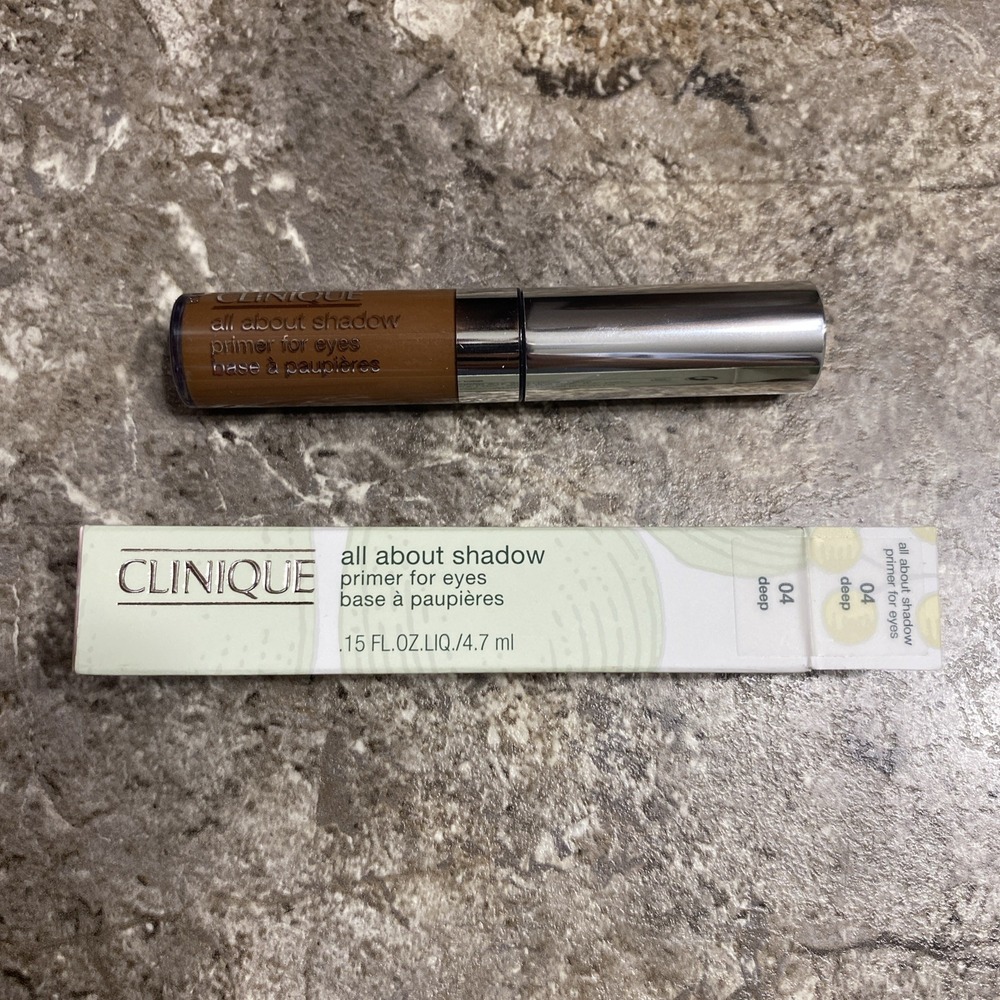 Clinique All About Shadow Primer For Eyes 04 Deep - Size 0.15 Oz. / 4.7mL
